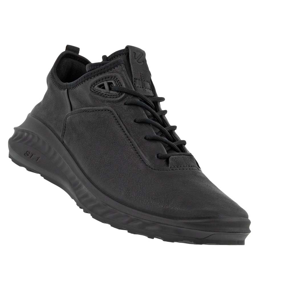 Ecco St.360 Street Sneakers Herr Svarta | SE 661WNB